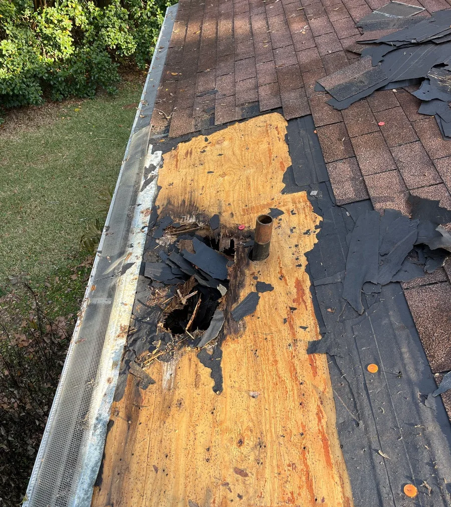 Pipe Flashing Leak