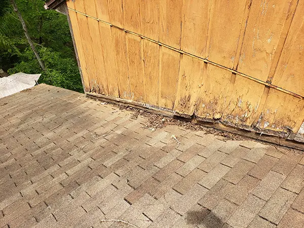 Siding in poor shape, owner had no idea