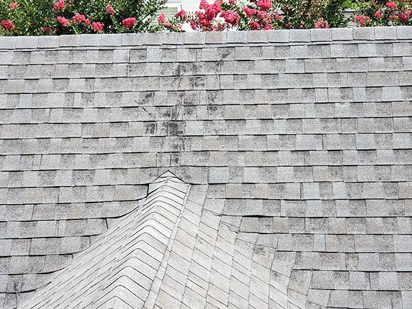 Mechanical wear to shingles
